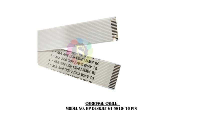 PRINT STAR CARRIAGE CABLE FOR HP GT 5810 (16 PIN)