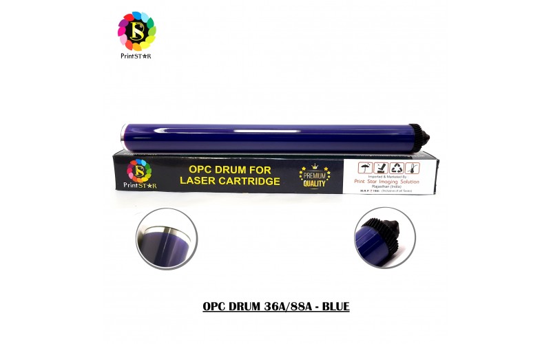 PRINT STAR OPC DRUM FOR HP 36A |88A (BLUE)