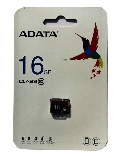 ADATA MICRO SD 16GB MEMORY C10 (5 YEARS)