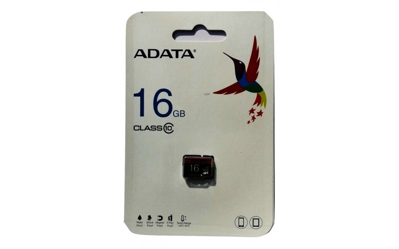 ADATA MICRO SD 16GB C10 (1 YEAR) (NOT COMPATIBLE FOR CAMERA)