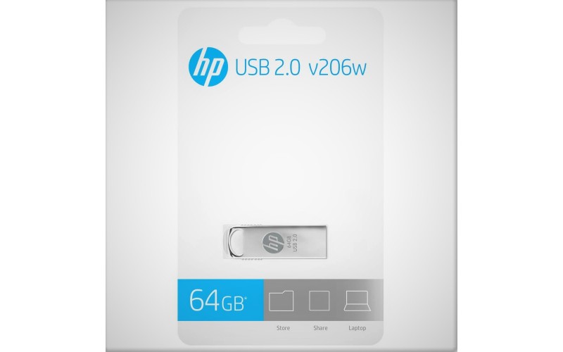 HP PENDRIVE 64GB 2.0 (V206W)