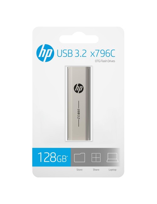 HP PENDRIVE 128GB OTG TYPE C 3.2 (X796C) 