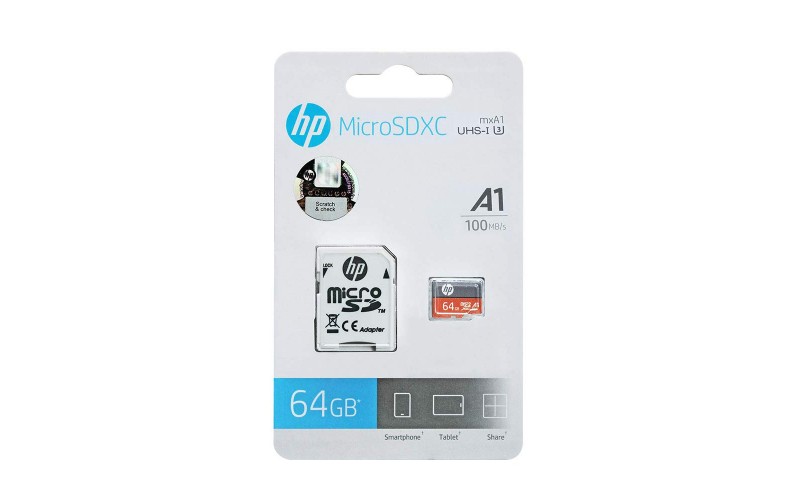 HP MICRO SDXC 64GB MEMORY CARD MXA1 U3