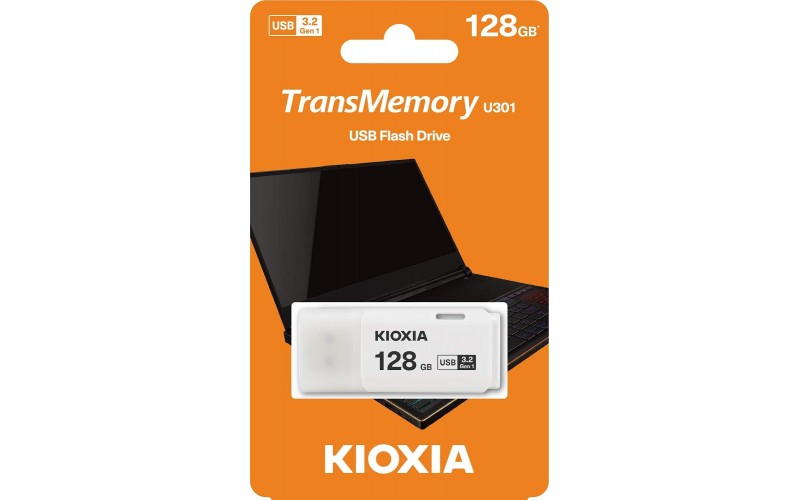 KIOXIA PENDRIVE 128GB 3.2 U301 PLASTIC