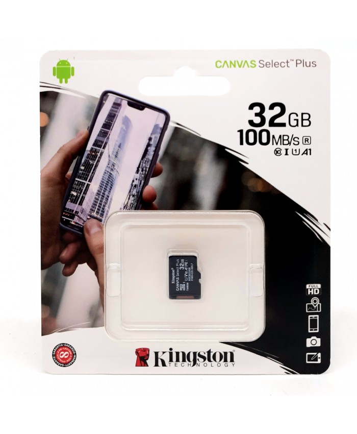 KINGSTON MICRO SD 32GB CLASS 10 (CANVAS SELECT PLUS)