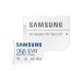 SAMSUNG MICRO SDXC 256GB MEMORY CARD WITH SD ADAPTER EVO PLUS