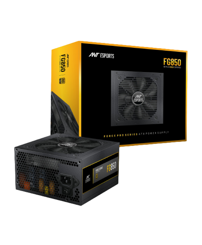 ANT ESPORTS SMPS 850W (FG850 FORCE GOLD)