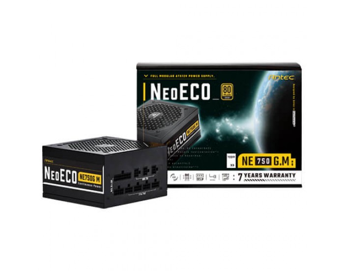 ANTEC SMPS 750W (NE 750 GM) NEO ECO GOLD