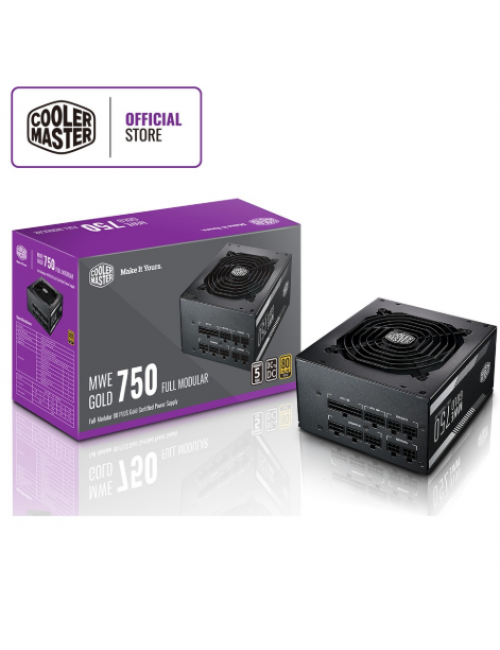 COOLER MASTER SMPS 750W (MWE 750) GOLD