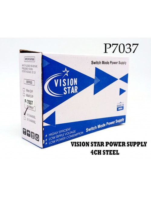 VISION STAR POWER SUPPLY 4CH STEEL
