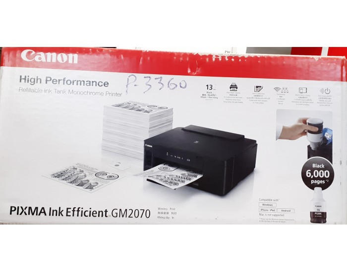 CANON INK TANK PRINTER MONO GM2070