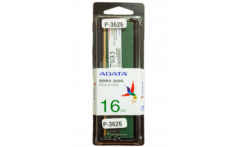 ADATA DESKTOP RAM 16GB DDR4 2666 MHZ