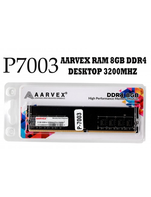 AARVEX DESKTOP RAM 8GB DDR4 3200 MHZ