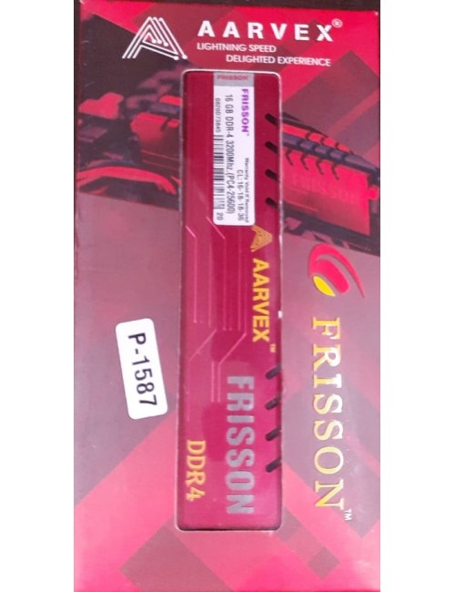 AARVEX DESKTOP RAM 16GB DDR4 3200 MHz (FRISSON GAMING)