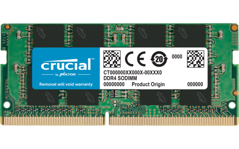 CRUCIAL LAPTOP RAM 4GB DDR4 2666MHZ
