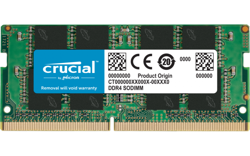 CRUCIAL LAPTOP RAM 16GB DDR4 3200MHZ