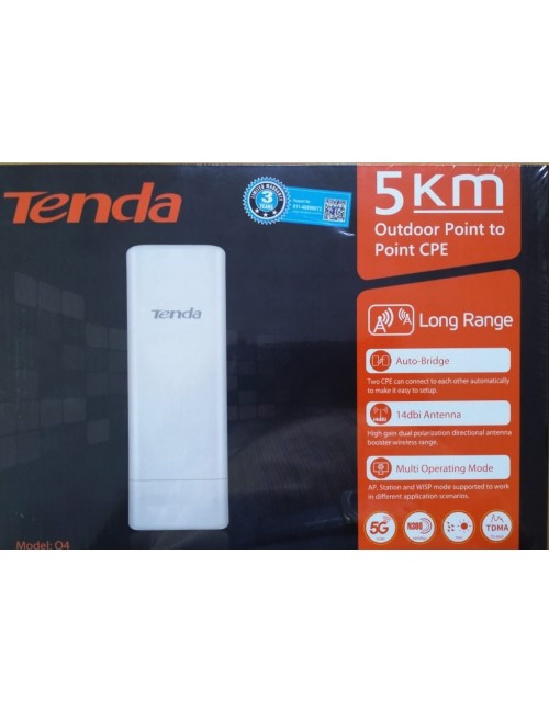 TENDA OUTDOOR ACCESS POINT TO POINT O4