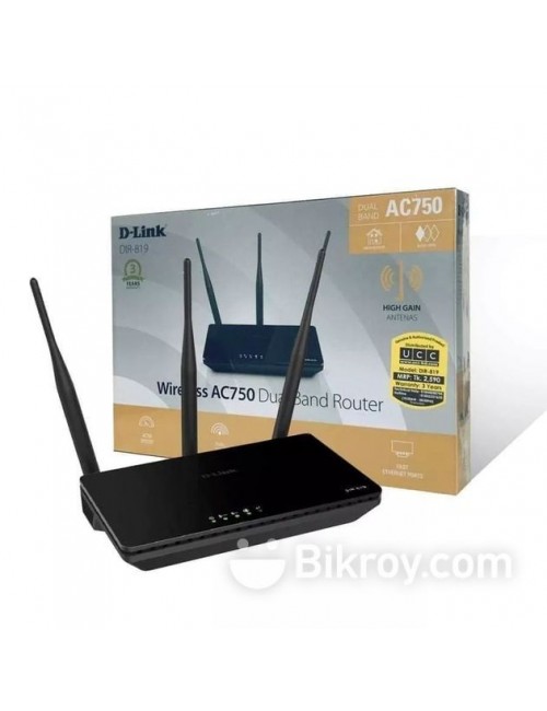 D LINK 750 MBPS WIRELESS DUAL BAND ROUTER DIR 819