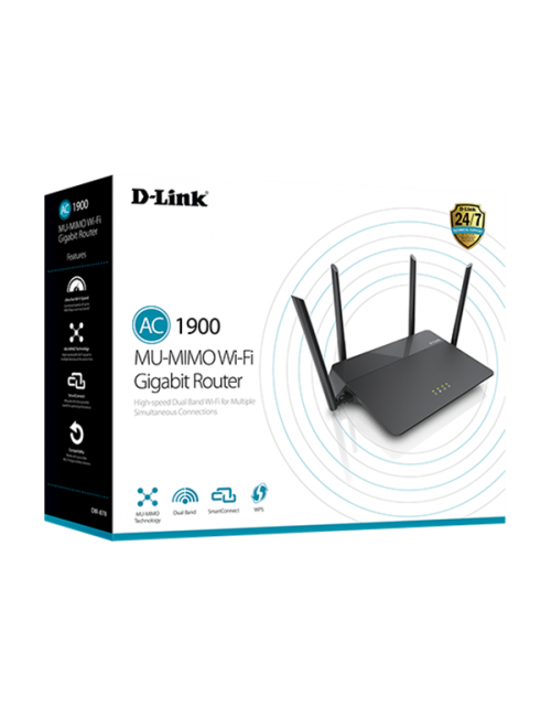 DLINK 1900 MBPS MU MIMO WIFI DUAL BAND GIGA ROUTER DIR 878