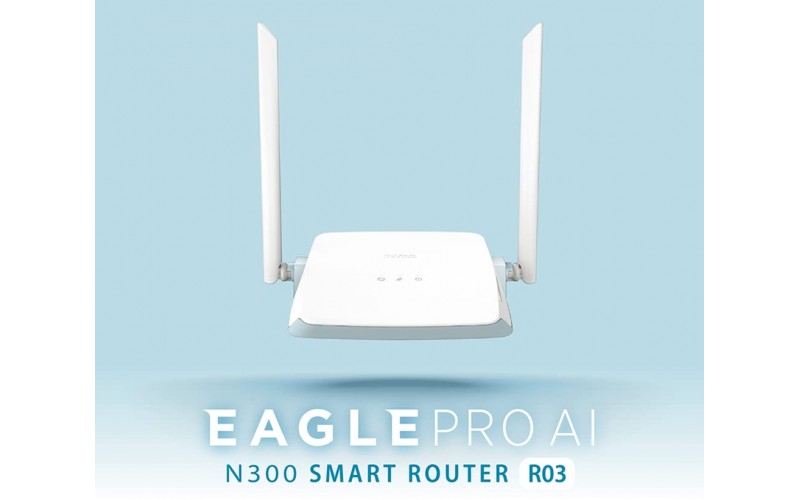DLINK WIRELESS ROUTER SMART GIGA R03 (EAGLE PRO AI) 300 MBPS