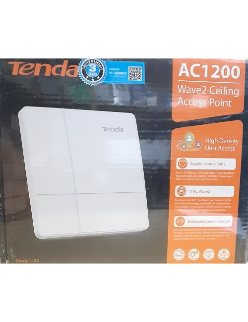 TENDA CEILING MOUNT DUAL BAND ACCESS POINT i24