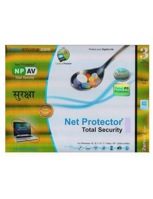 NET PROTECTOR TOTAL SECURITY GOLD 1 USER 3 YEAR