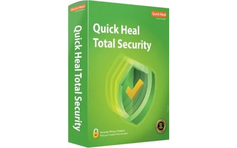 QUICK HEAL TOTAL SECURITY TR10 (10 USERS 1 YEAR)