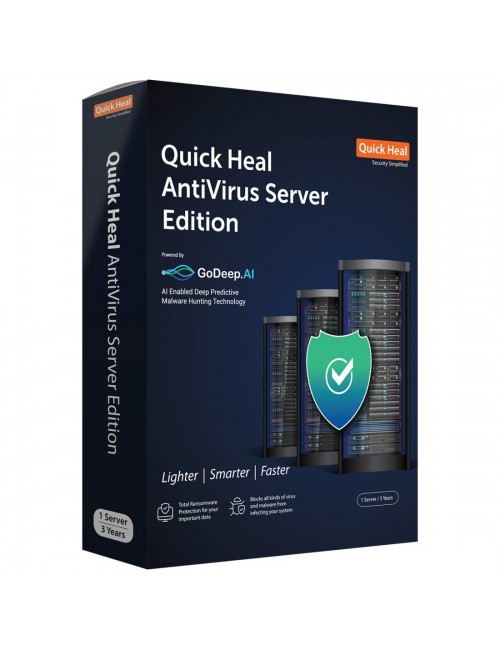 QUICK HEAL SERVER EDITION 1 USER 3 YEARS QHSES1