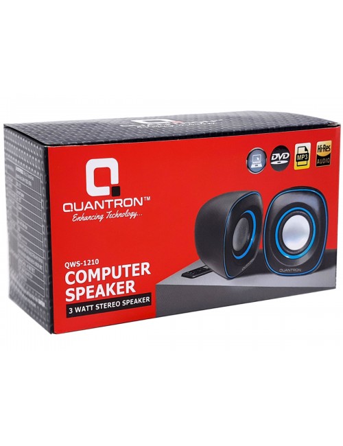 QUANTUM AUX SPEAKER 2.0 (USB POWERED) QWS1210