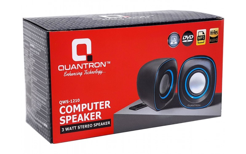 QUANTUM AUX SPEAKER 2.0 (USB POWERED) QWS1210