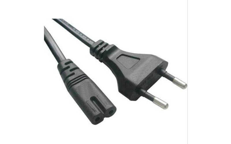 ERD AC CORD D CUT PHILIPS TYPE POWER CABLE 1.5M (2 PIN) 16/0.2 2 CORE