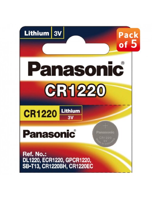 CMOS BATTERY (3V) CR1220 PANASONIC