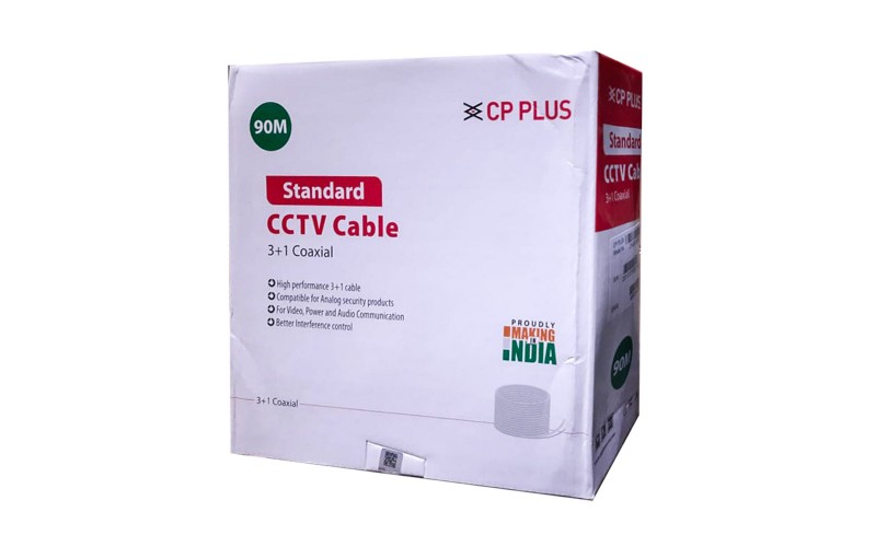 CCTV CABLE 3+1 CPPLUS (90 METRE)