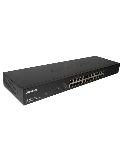 DIGISOL DESKTOP SWITCH 24 PORT (DG GS1024E) GIGABIT UNMANAGED