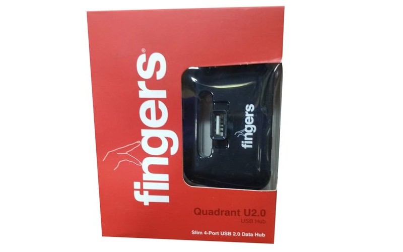 FINGERS USB HUB 4 PORT 2.0 (QUADRANT U2.0)