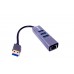 LINETEK USB HUB 3 PORT 3.0 WITH LAN GIGA (USB TO LAN GIGA) e