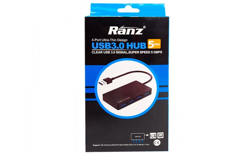 RANZ USB HUB 4 PORT 3.0