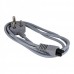 MULTYBYTE LAPTOP POWER CABLE 1.5M  GREY (HEAVY) MB-PLG1
