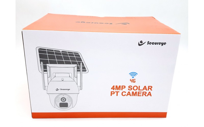 SECUREYE 4MP IP OUTDOOR CAMERA 4G SOLAR WITH NIGHT COLOUR VISION (2 WAY AUDIO)