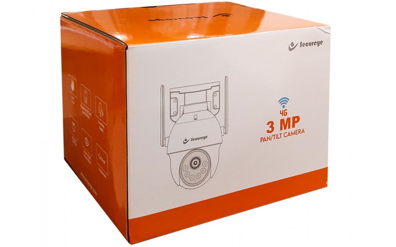 SECUREYE 3MP IP PT CAMERA WITH 4G SIM SUPPORTED (2 WAY AUDIO)