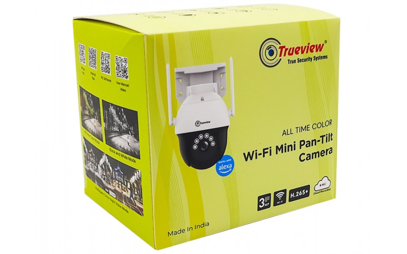 TRUEVIEW 3MP IP WIFI DOME CAMERA WITH NIGHT COLOUR VISION (2 WAY AUDIO)